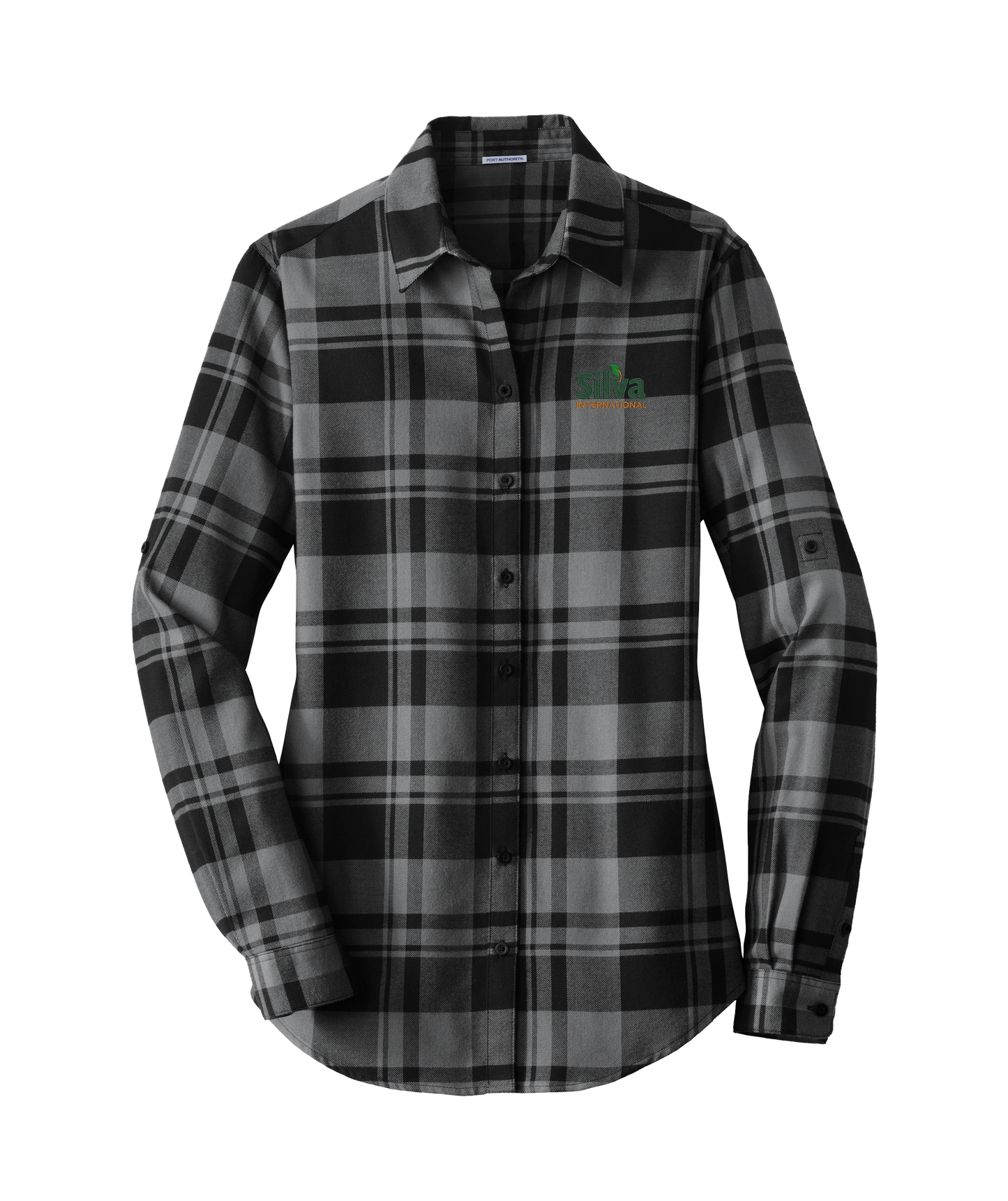 Port Authority® Ladies Plaid Flannel Tunic