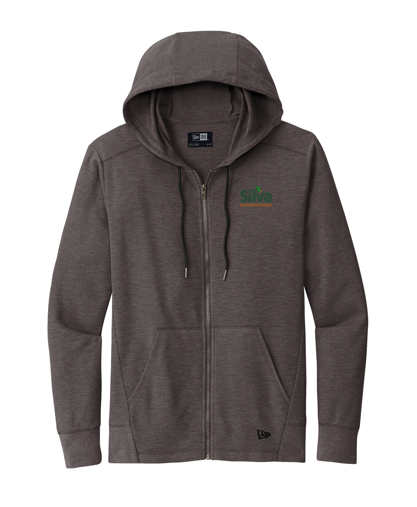 New Era® Thermal Full-Zip Hoodie