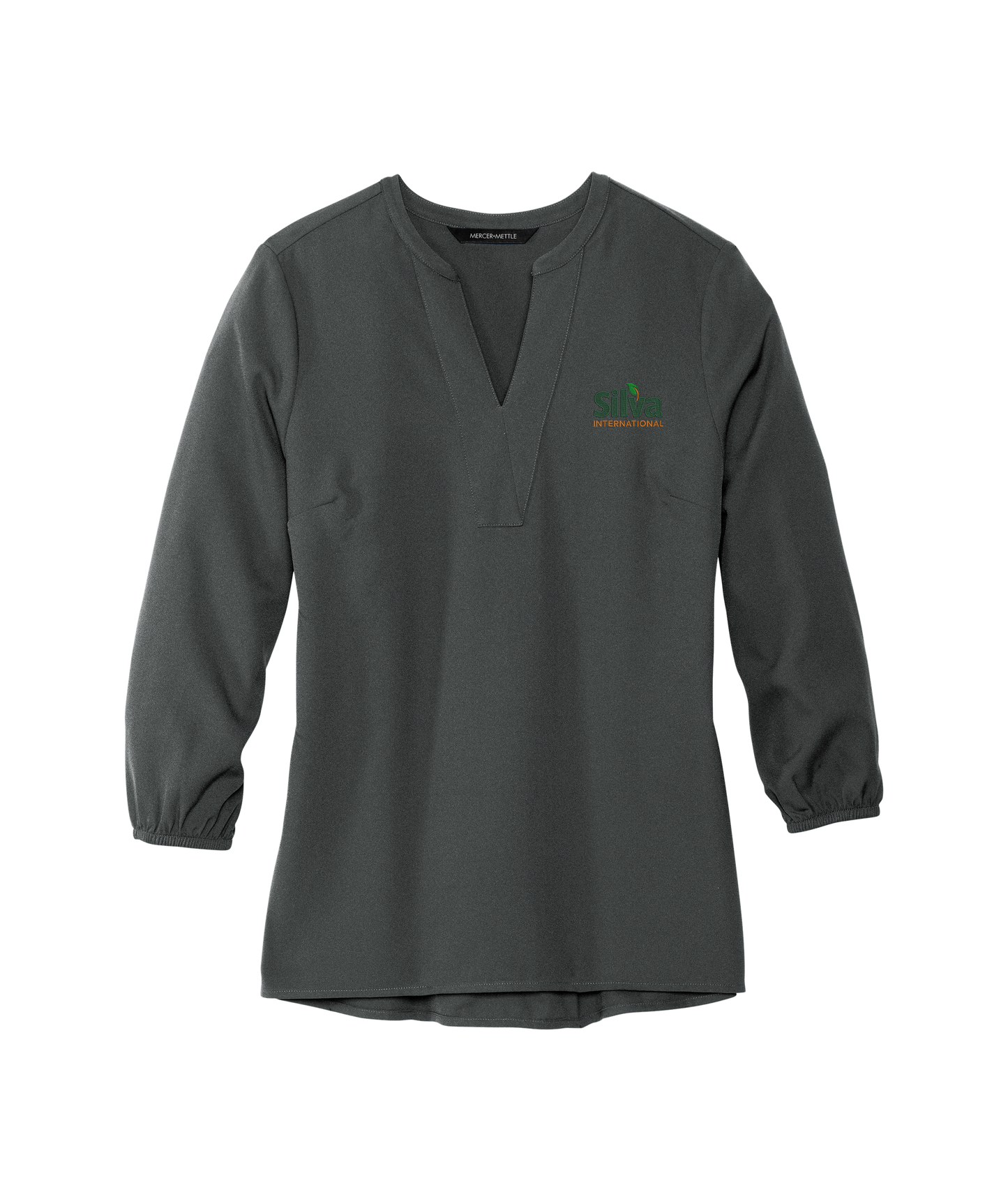 Mercer+Mettle™ Women's Stretch Crepe 3/4-Sleeve Blouse