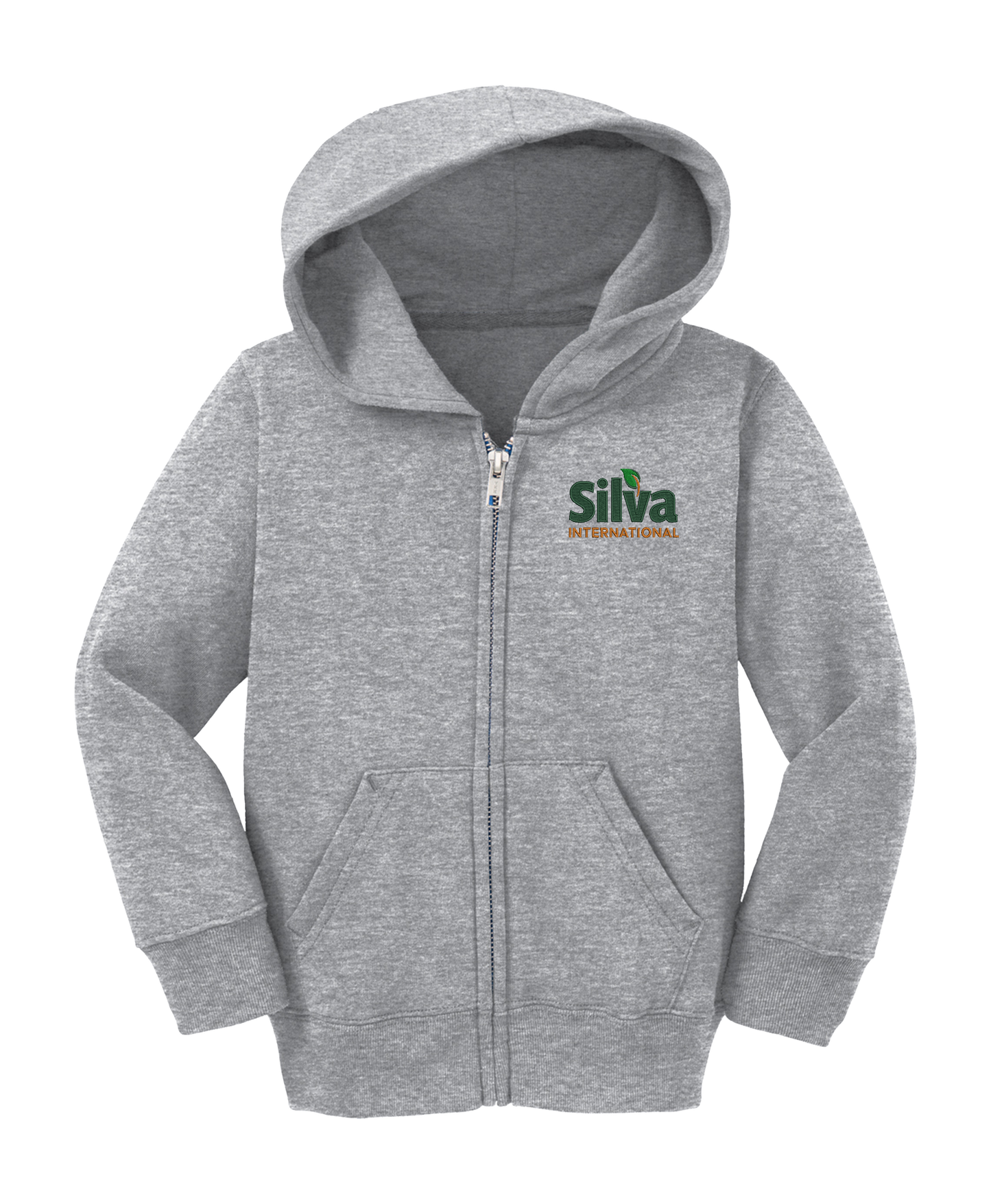 Port & Company® Toddler Core Fleece Full-Zip Hooded Sweatshirt