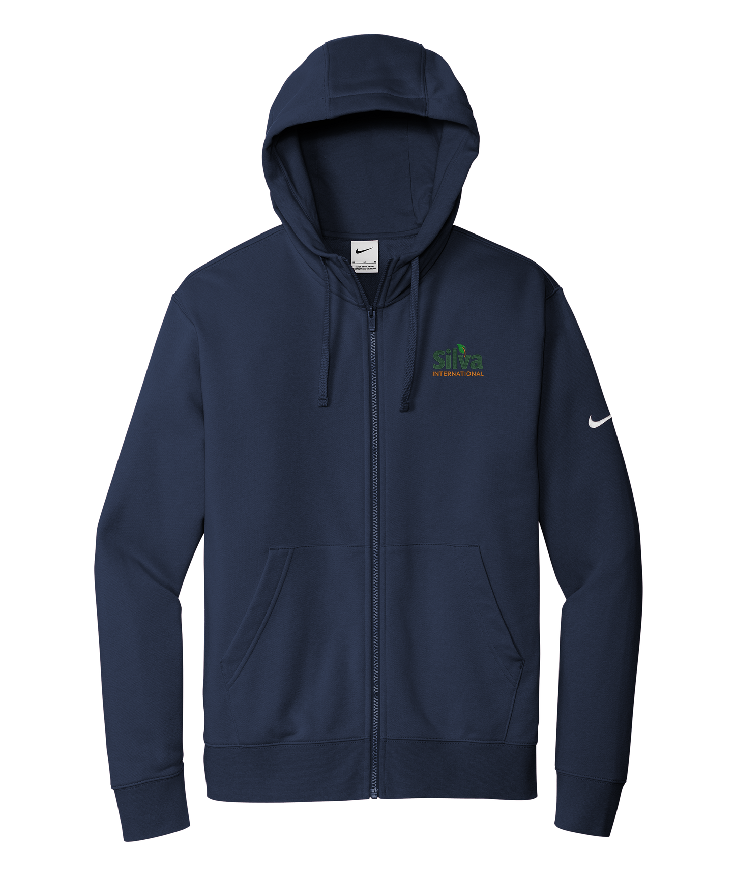 Nike Club Fleece Sleeve Swoosh Full-Zip Hoodie