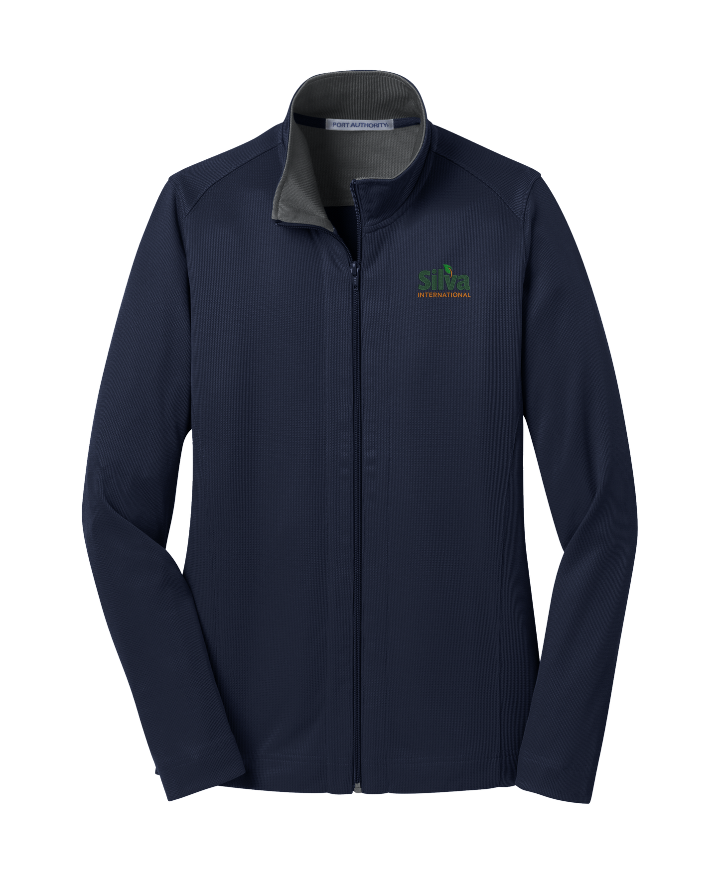 Port Authority® Ladies Vertical Texture Full-Zip Jacket