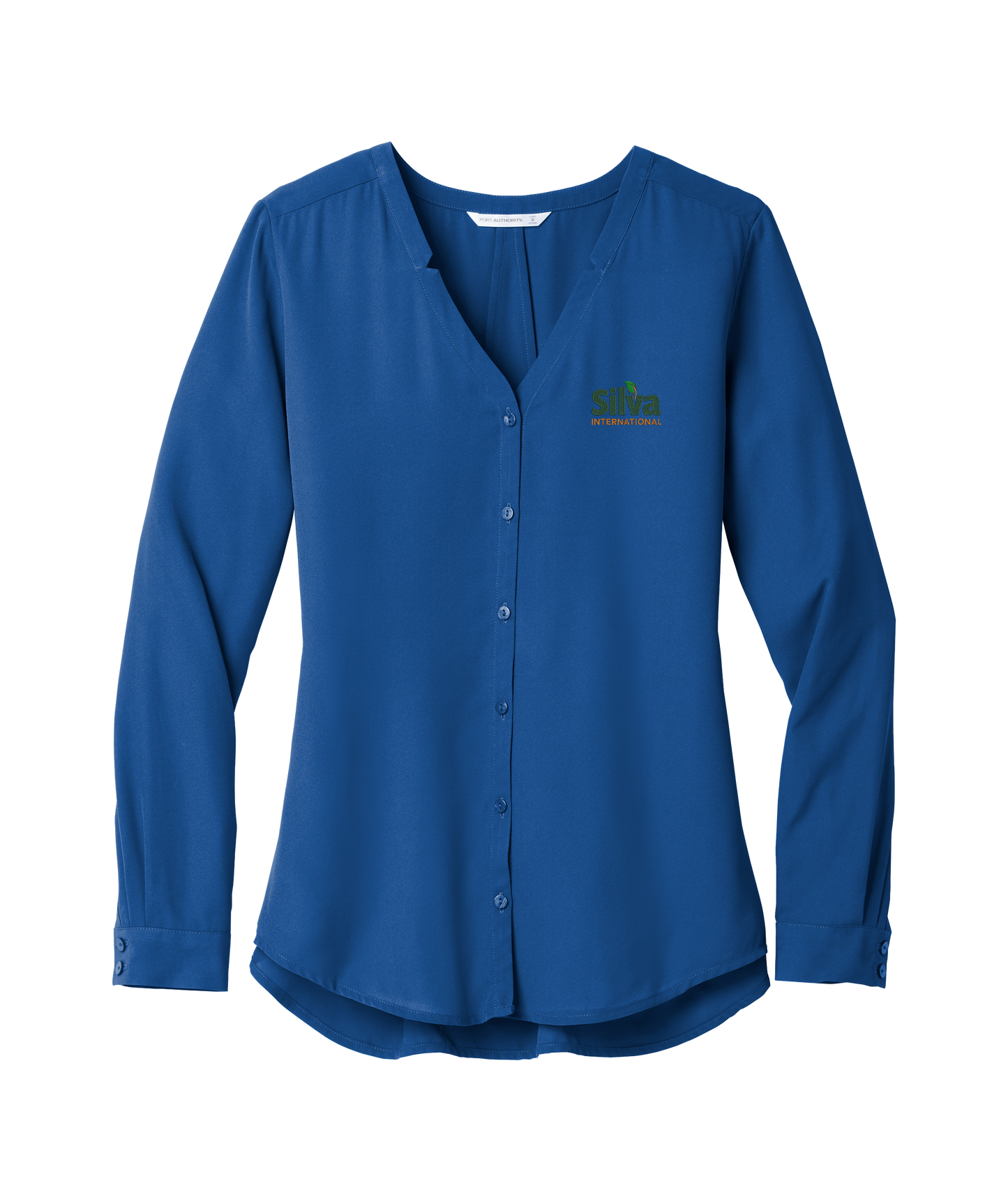 Port Authority ® Ladies Long Sleeve Button-Front Blouse