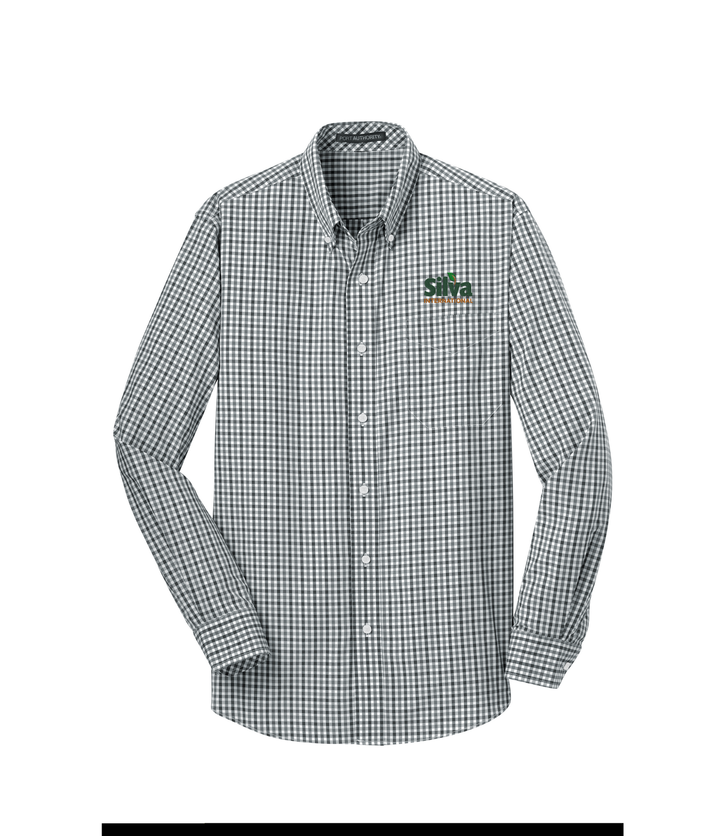 Port Authority® Long Sleeve Gingham Easy Care Shirt